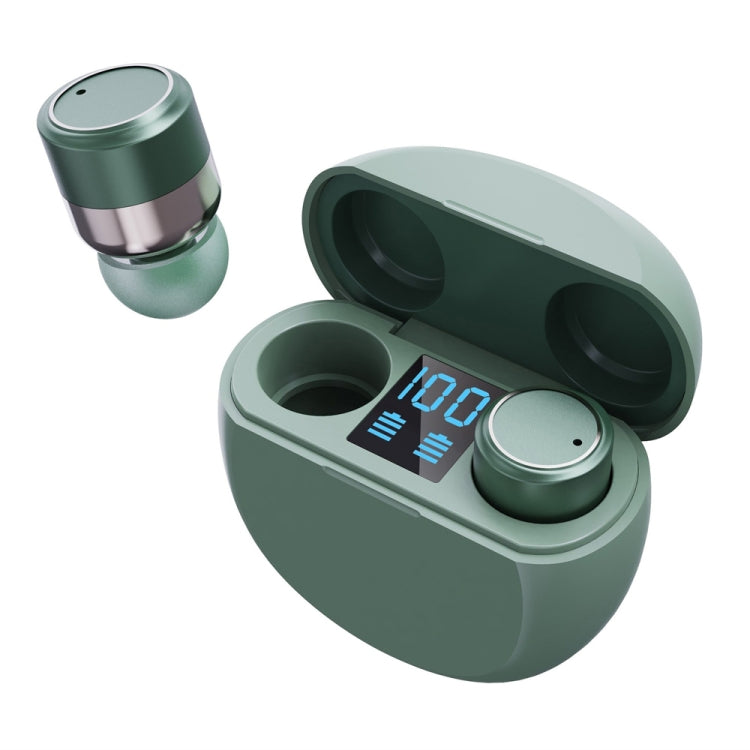 T18 Smart Touch Wireless Bluetooth Headphone with Charging Case & Power Display