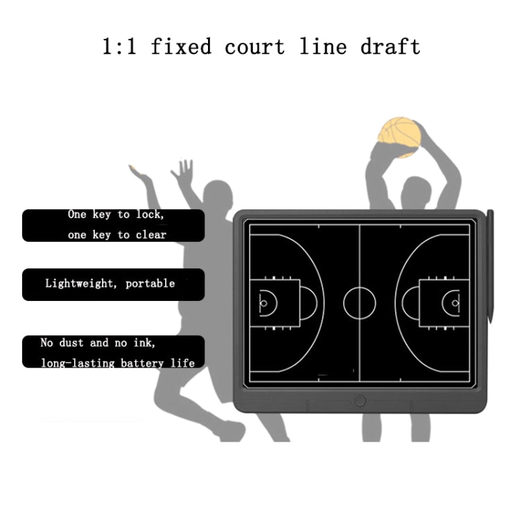 15 inch Basketball Football Coach Demonstration Command Handwriting Board