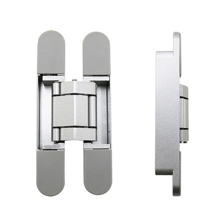 Three-Dimensional Adjustable Cross Hinge Folding Door Concealed Hinge, Specification: No. 1 Sand Silver 40kg