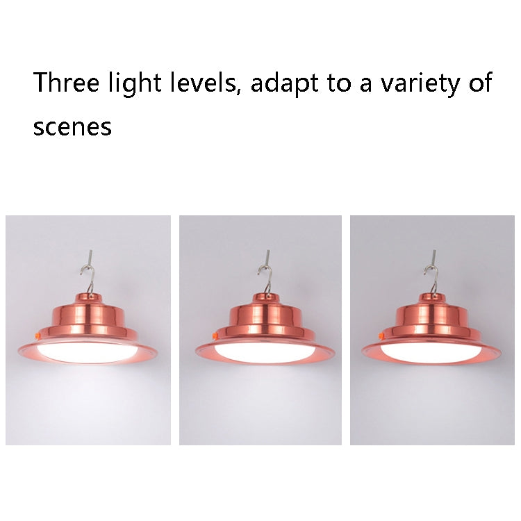GD-TLX001 Magnetic Flying Saucer Emergency Light Multi-Functional for Night Market, Spec: 200W