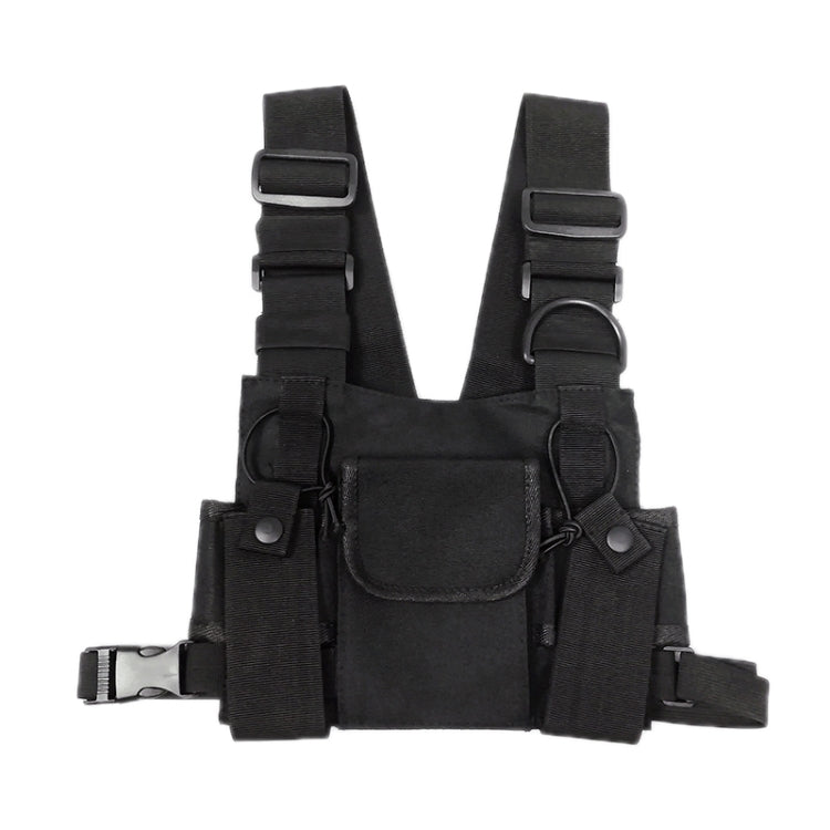 Hip-Hop Functional Chest Bag Vest Trendy Backpack