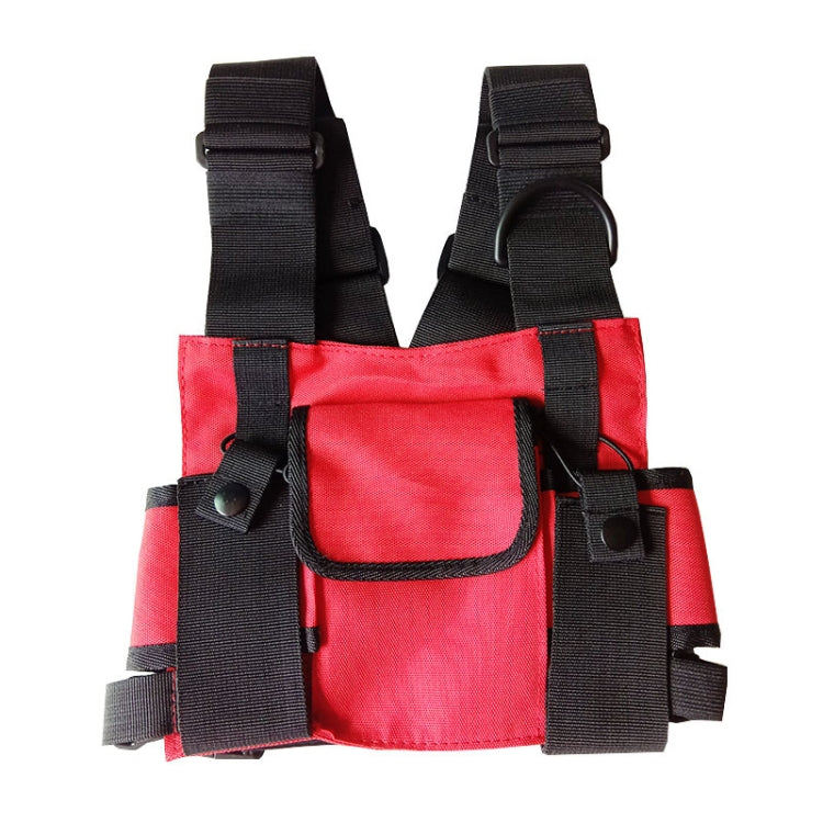 Hip-Hop Functional Chest Bag Vest Trendy Backpack