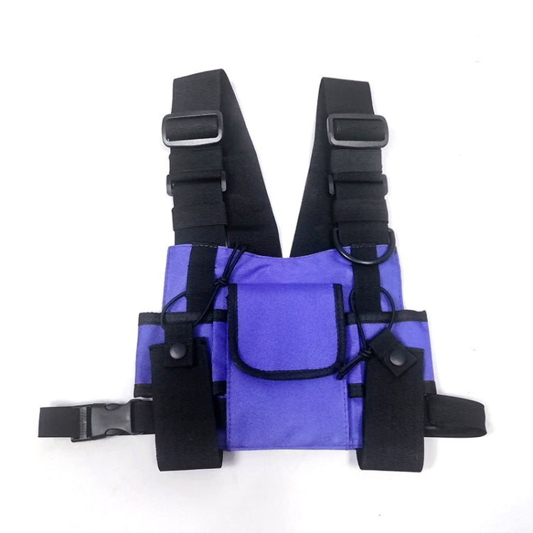 Hip-Hop Functional Chest Bag Vest Trendy Backpack