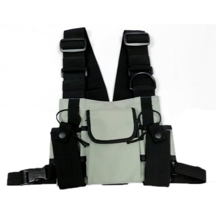 Hip-Hop Functional Chest Bag Vest Trendy Backpack