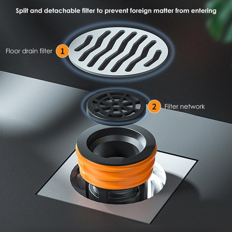 2 PCS DL2112 Magnetic Suspension Anti-Odor Floor Drain Core