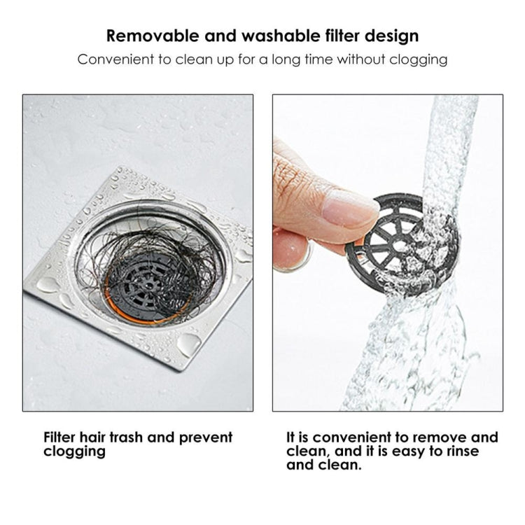 2 PCS DL2112 Magnetic Suspension Anti-Odor Floor Drain Core