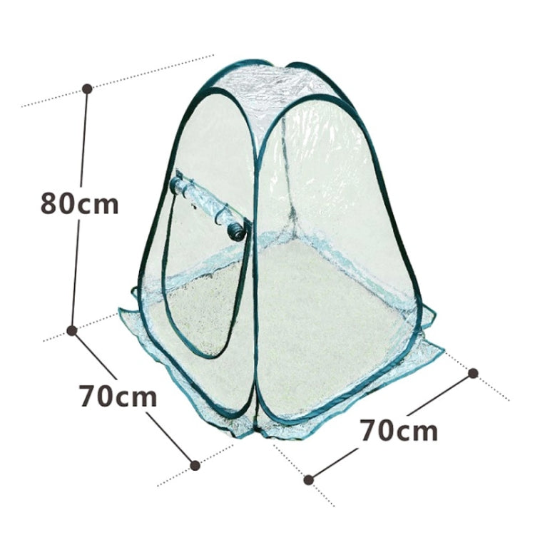 Foldable Portable Gardening Rain-Shading Greenhouse, Specification: 70x70x80cm