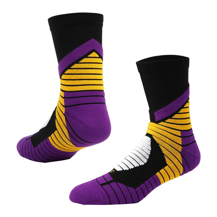 Adult Elite Basketball Socks Men Thick Terry Socks, Size: Free Size