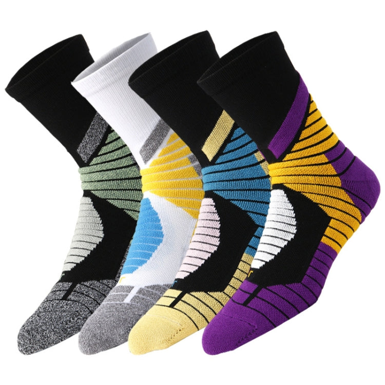 Adult Elite Basketball Socks Men Thick Terry Socks, Size: Free Size