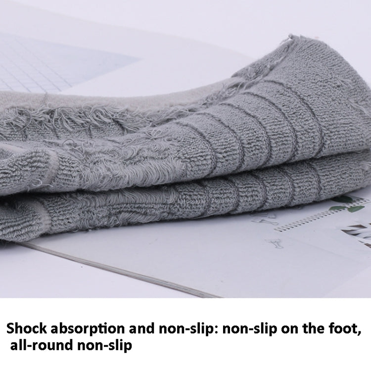 Men Basketball Socks Shock Absorption Mid-Tube Sports Socks, Size: Free Size