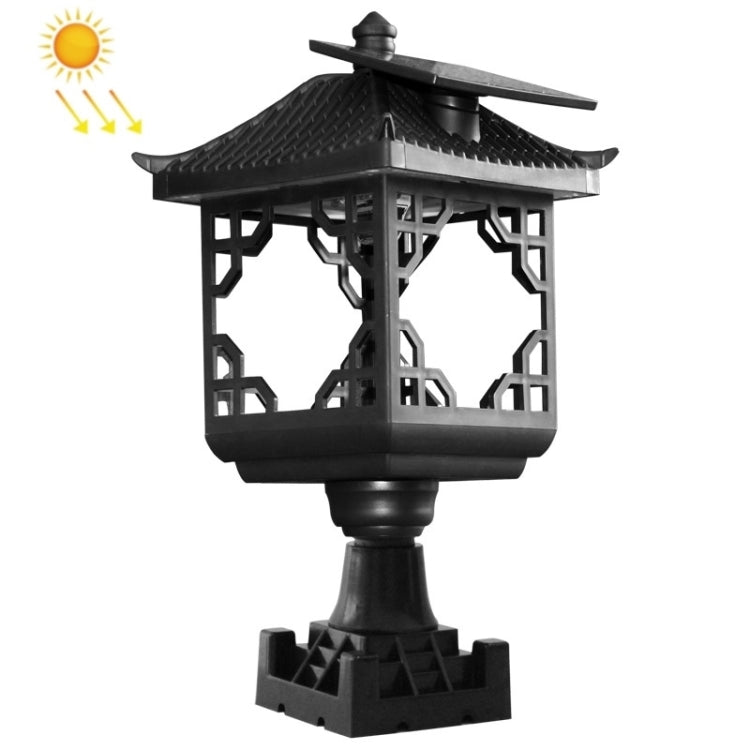 8 LED Solar Outdoor House Appearance Lawn Garden Decoration Light