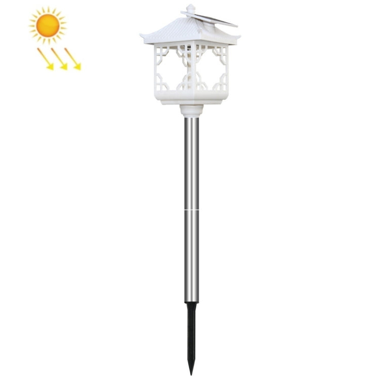 8 LED Solar Outdoor House Appearance Lawn Garden Decoration Light