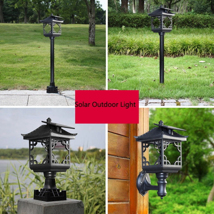 8 LED Solar Outdoor House Appearance Lawn Garden Decoration Light