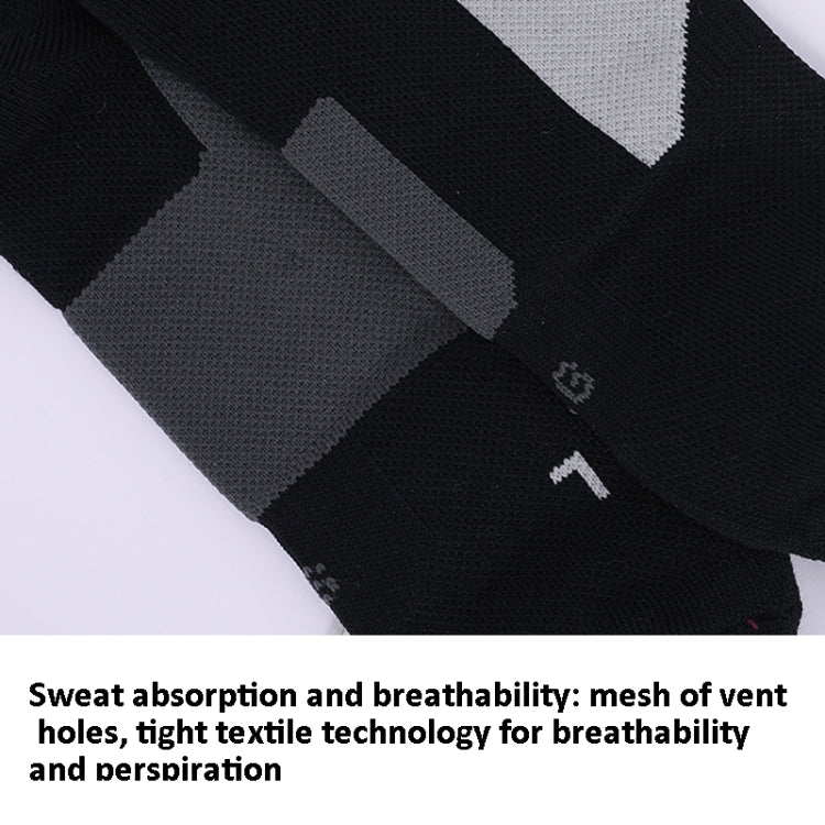 Men And Women Mid-Tube Sports Socks Combat Non-Slip Basketball Socks, Size: Free Size