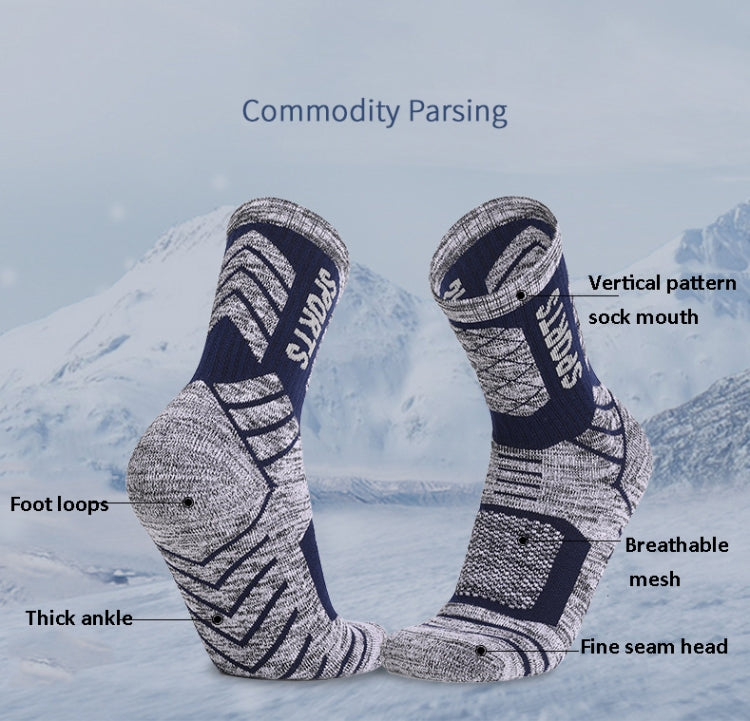 Thermal Ski Socks Outdoor Mountaineering Socks, Size: Free Size