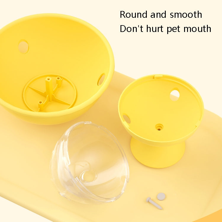STR0267 Eggshell Rolling Tumbler Cat Dog Feeding