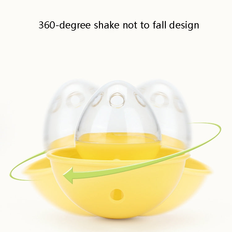 STR0267 Eggshell Rolling Tumbler Cat Dog Feeding