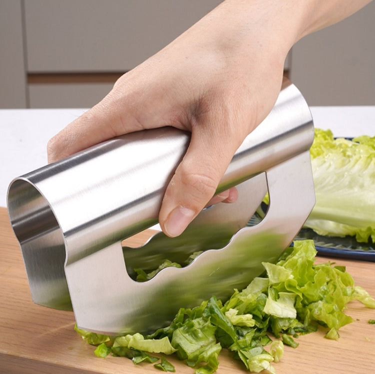Stainless Steel Double-Head Cutter Vegetable Cheese Chopper