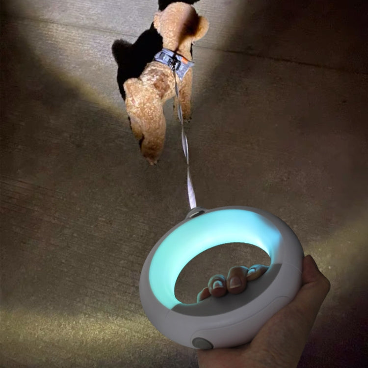 PP0032 Luminous Telescopic Traction Rope Pet LED Retractable Dog Leash