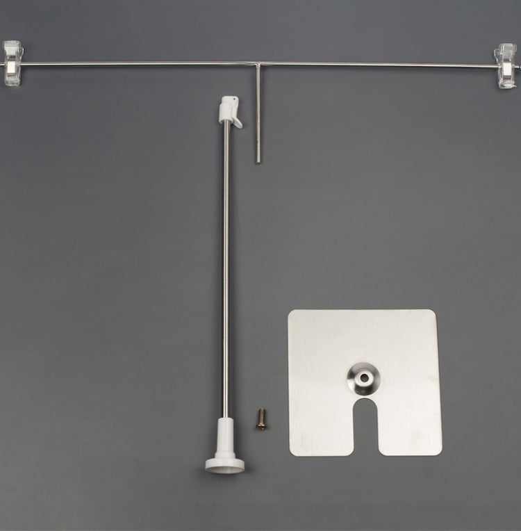Still Life Shooting Small Stainless Steel T-Shaped Background Cloth Stand