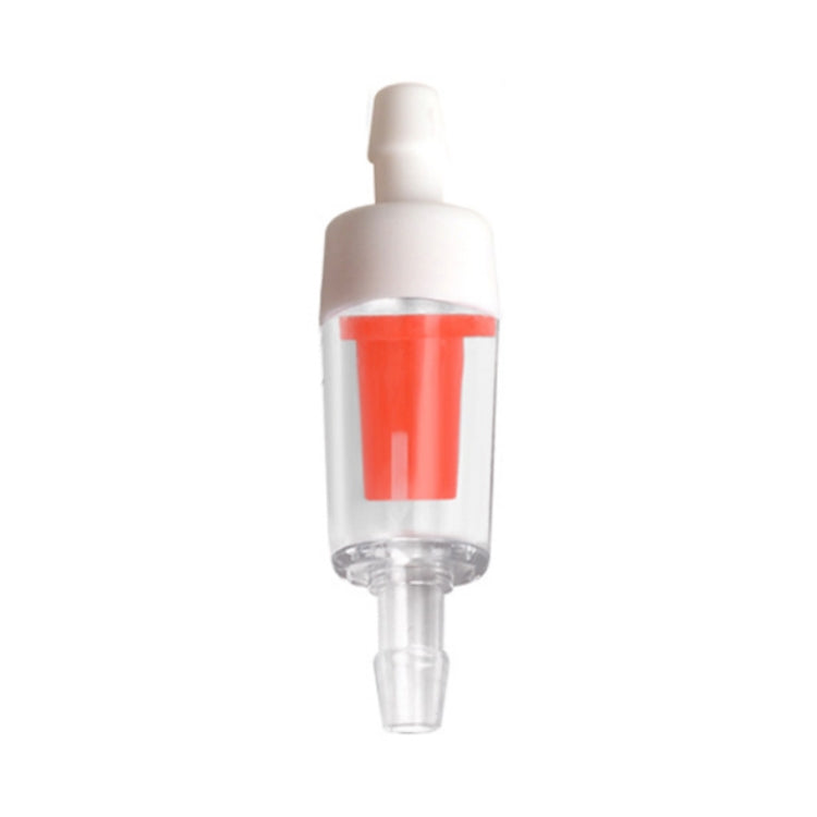 20 PCS Fish Tank Oxygen Pump Trachea Check Valve, Specification: 4mm (White Red)