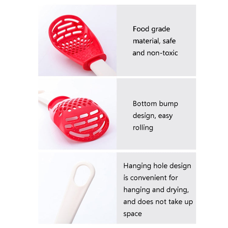 3 PCS Kitchen Grinding And Draining Spoon