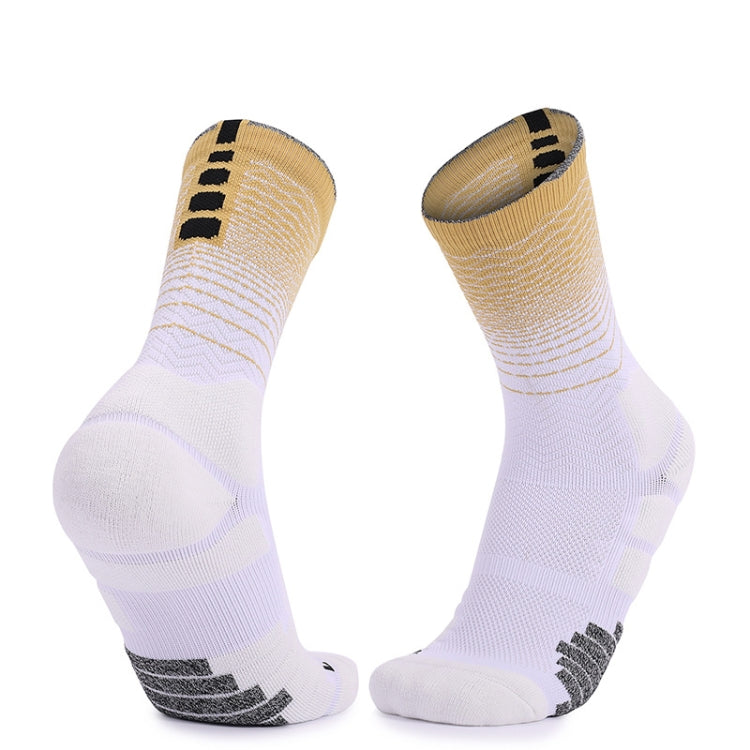 Thickened High-Top Sports Socks Non-Slip Mid-Tube Socks, Size: Free Size