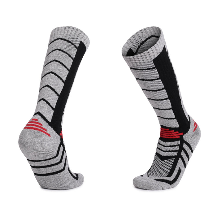 Men And Women Outdoor Ski Socks Long Tube Warm Socks, Size: Free Size