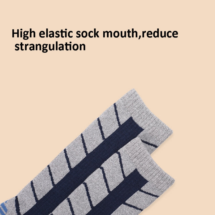 Men And Women Outdoor Ski Socks Long Tube Warm Socks, Size: S