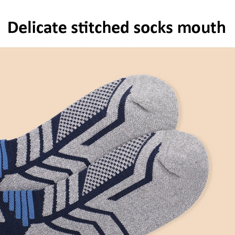 Men And Women Outdoor Ski Socks Long Tube Warm Socks, Size: M