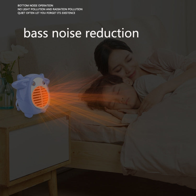N6 Household Energy-Saving Desktop Small USB Heater(Blue)