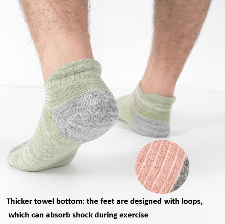 2 Pairs Thick Towel Bottom Non-Slip Sports Socks, Size: Free Size