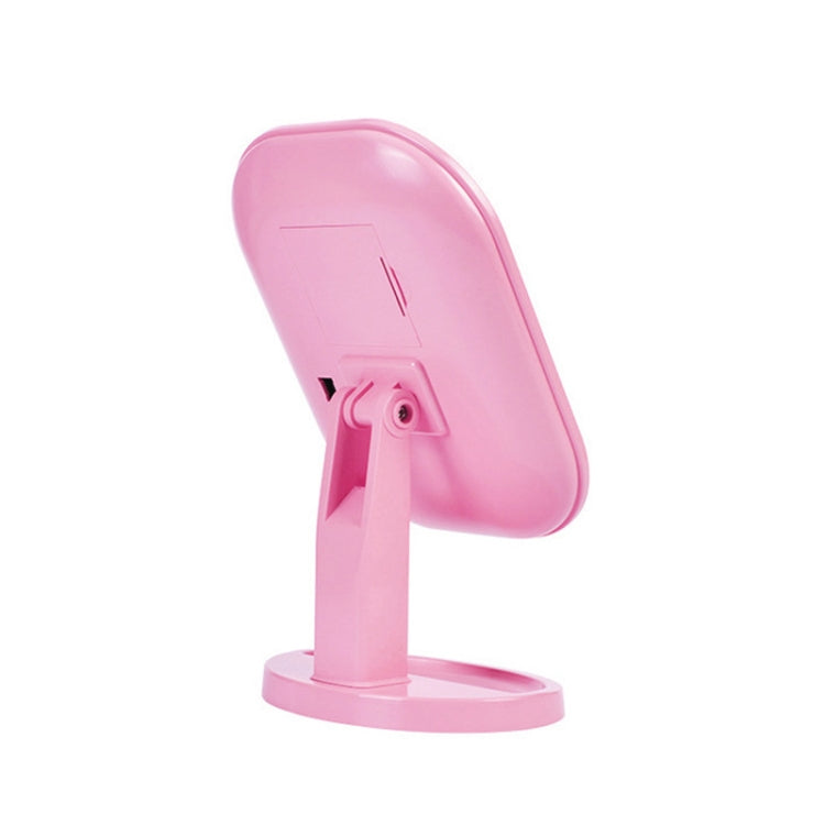 20 LEDs Smart Touch Screen Dimming Makeup Mirror,Style: Black Dry Battery