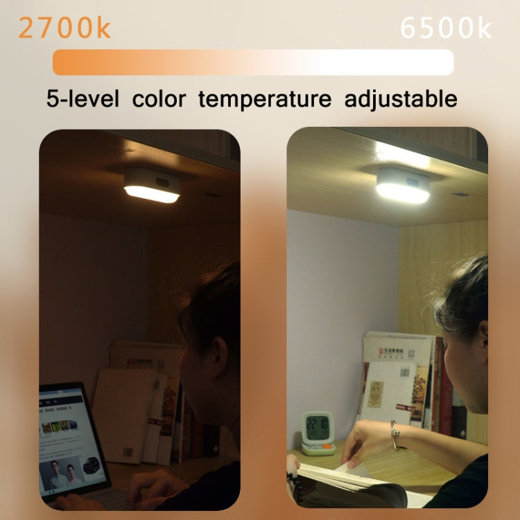 2.4W Bedroom Smart Dimming LED Night Light, Spec: Rechargeable-2000mAh