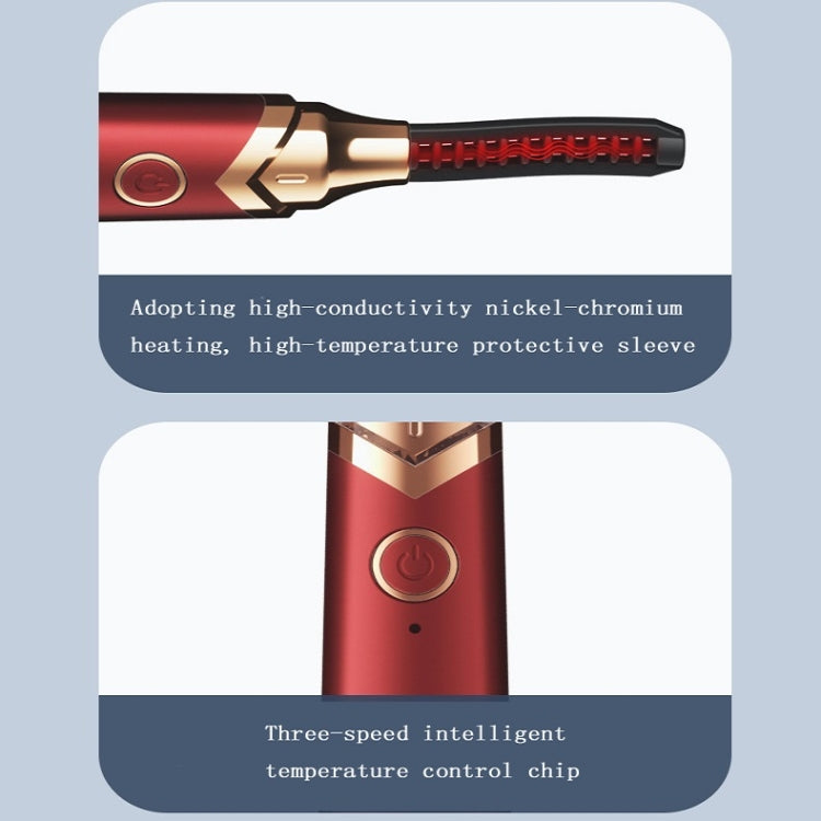 USB Rechargeable Eyelash Curler Eyelash Heating Styling Device