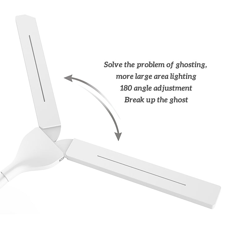 550TD3 Rechargeable USB Double Head Folding Table Lamp