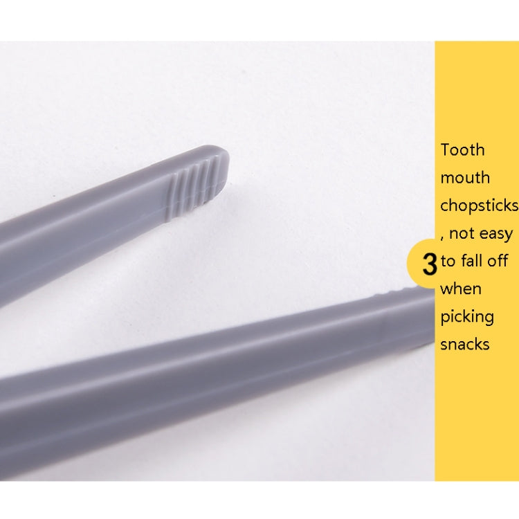 20 PCS 023 Lazy Auxiliary Finger Chopsticks Anti-Dirty Hand Clip Snack Chopsticks