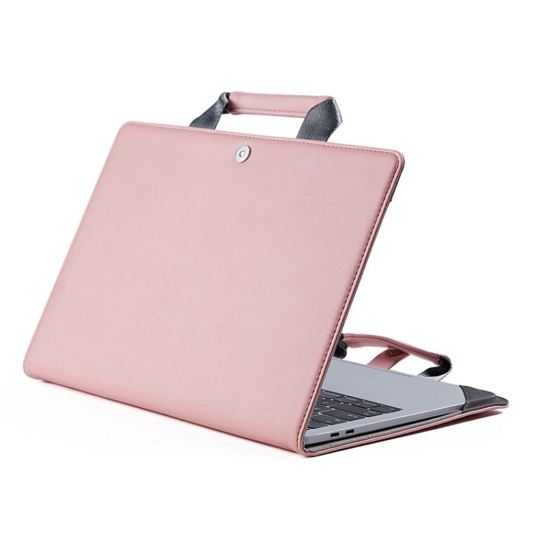 Book Style Laptop Protective Case Handbag For Macbook 15 inch