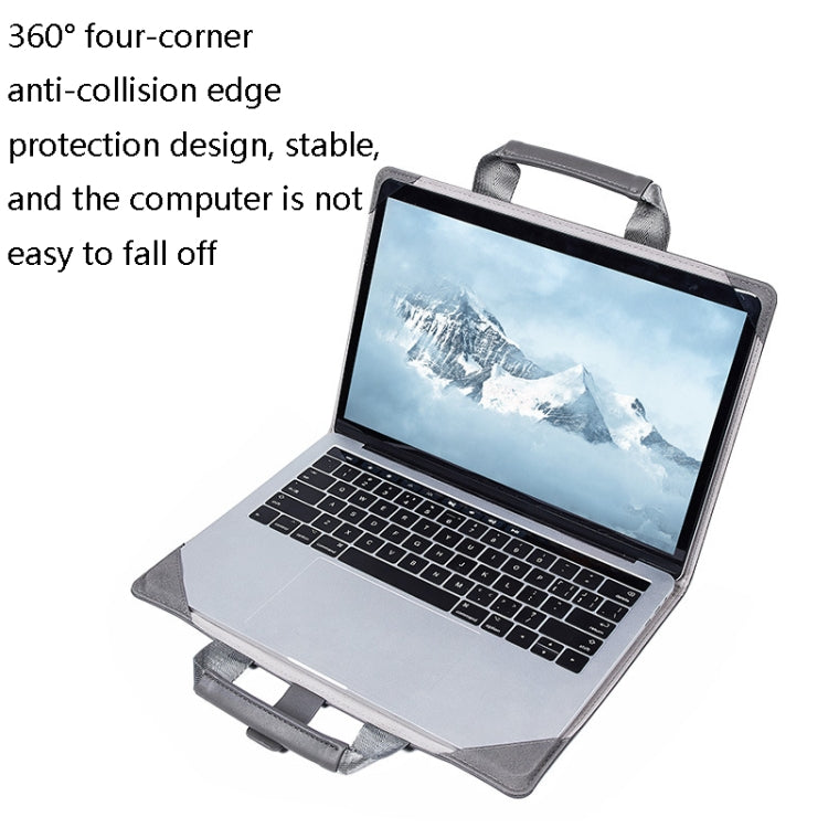 Book Style Laptop Protective Case Handbag For Macbook 15 inch