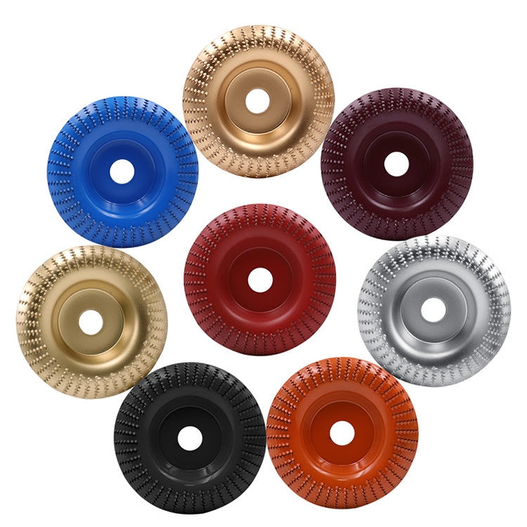 Woodworking Sanding Plastic Stab Discs Hard Round Grinding Wheels For Angle Grinders, Specification: 100mm Black Curved