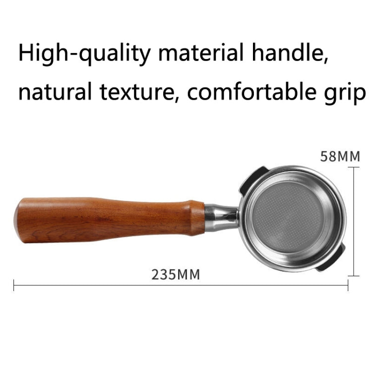 JJY7411 Stainless Steel Coffee Machine Handle For GAGGIA , Style: Red Gem D-type Button