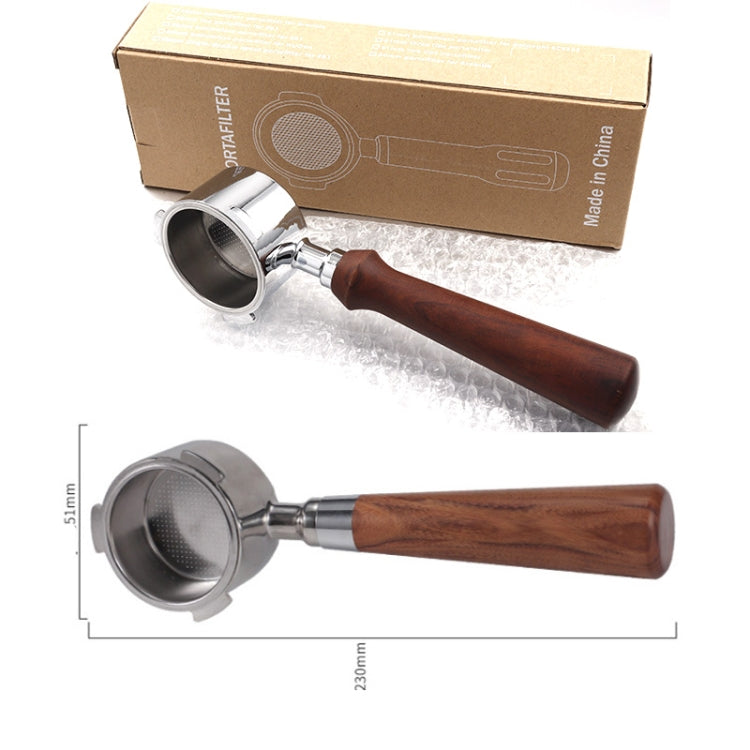Zinc Alloy Coffee Machine Bottomless Handle For DeLonghi, Style: Red Gem Without Button
