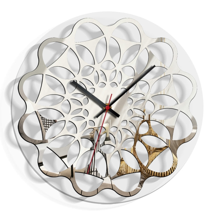 TM029 Minimalist Home Wall Clock Living Room Decoration Acrylic Mirror Watch