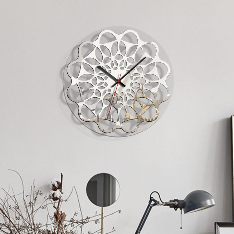 TM029 Minimalist Home Wall Clock Living Room Decoration Acrylic Mirror Watch