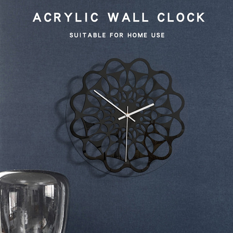 TM029 Minimalist Home Wall Clock Living Room Decoration Acrylic Mirror Watch