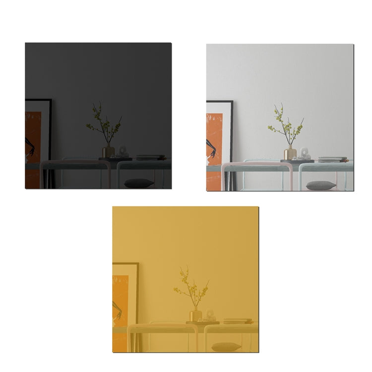 Ym300 16 PCS / Set Home Personal Wall Stickers DIY Acrylic Wall Decorative Mirror