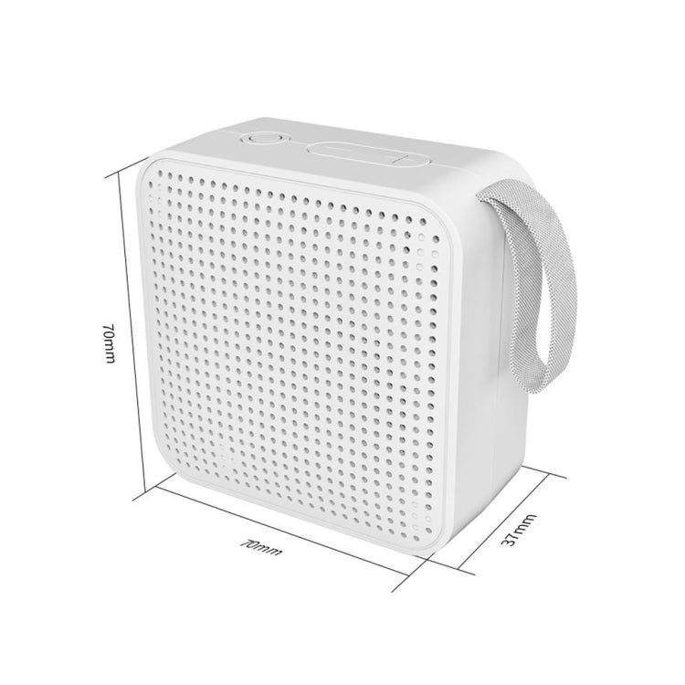 F12 TWS Mini Wireless Bluetooth Speaker Support TF Card / FM(White)