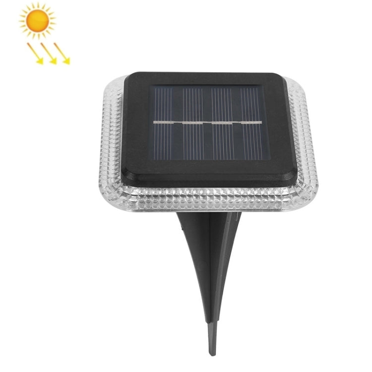 8 LED Solar Outdoor Waterproof Transparent Buried Light