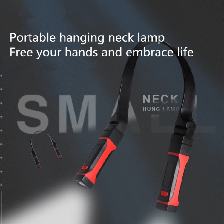 KS-1006  LED Hanging Neck Light Outdoor Lighting Work Light,Style: USB Charging