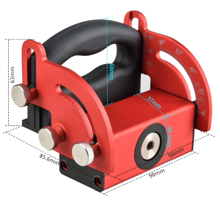 Aluminum Alloy Woodworking Inclined Hole Locator Punching Locator